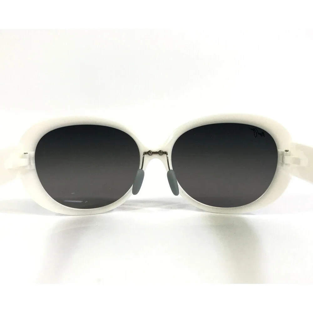 Maui Jim Sunglasses Frames NAHIKU MJ436-05 White Pearl w/ Neutral Gray Lenses